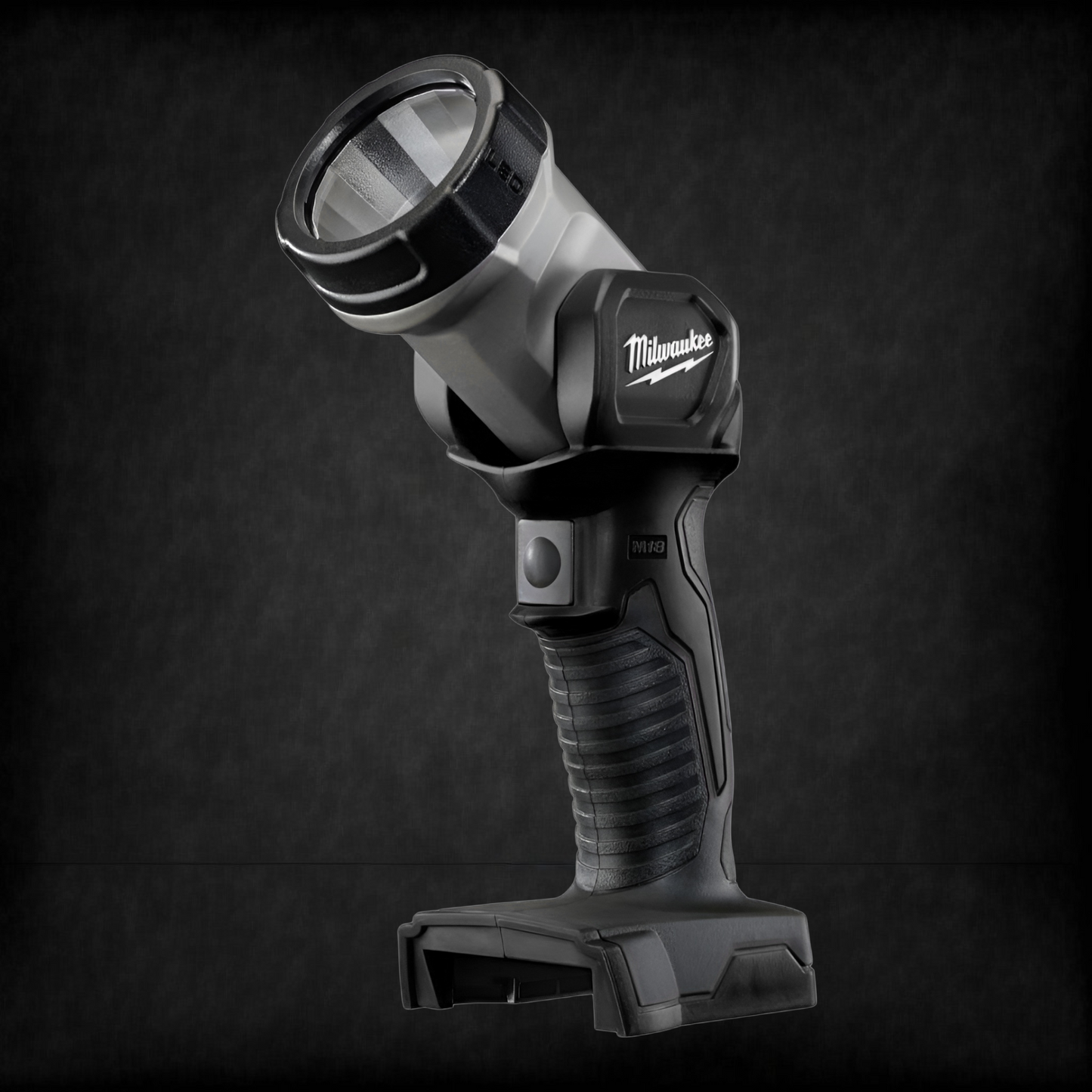 D18 Cordless LED Flashlight – Blacked-Out Custom Finish